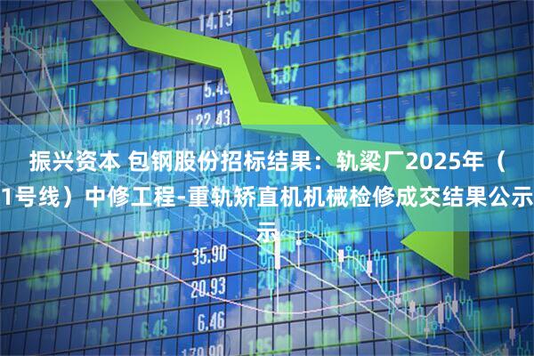 振兴资本 包钢股份招标结果:轨梁厂2025年(1号线)中修工程-重轨矫直机机械检修成交结果公示